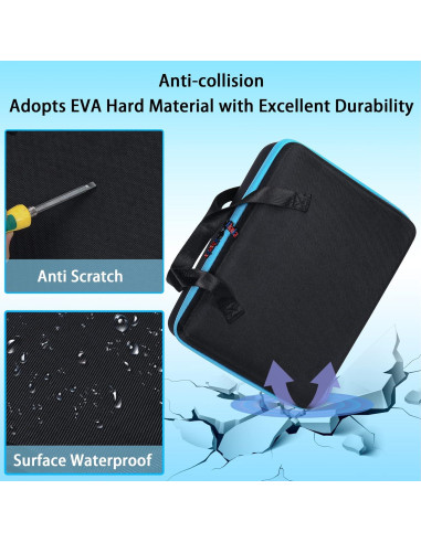 Estuche Duro para Baterías Makita 12V/18V/40V - Organizador