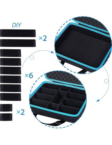 Estuche Duro para Baterías Makita 12V/18V/40V - Organizador