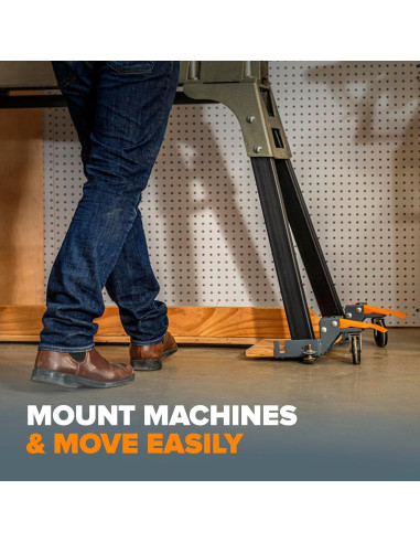 Base Móvil Bora PM-1100 Universal 400 lbs Ajustable