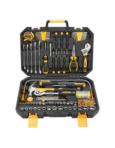 Juego de Herramientas KOOPOOL 159 Piezas para Hogar y Auto