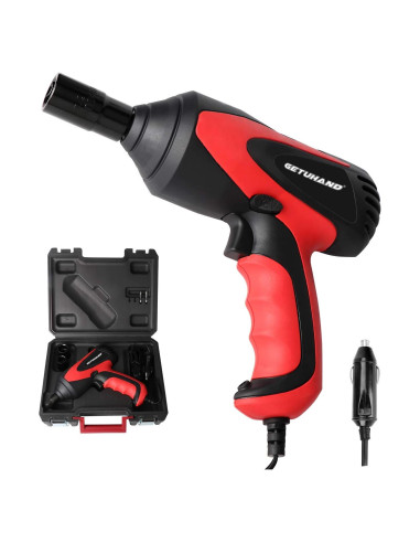 Llave de Impacto Eléctrica GETUHAND 12V 380Nm Portátil