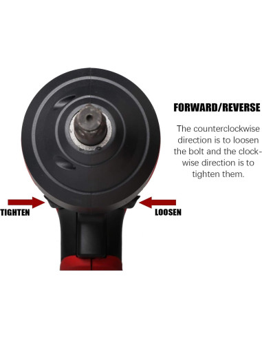 Llave de Impacto Eléctrica GETUHAND 12V 380Nm Portátil