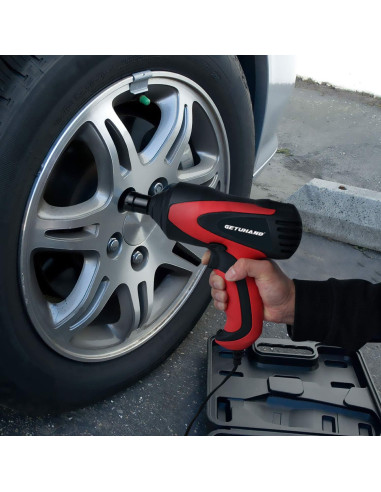 Llave de Impacto Eléctrica GETUHAND 12V 380Nm Portátil