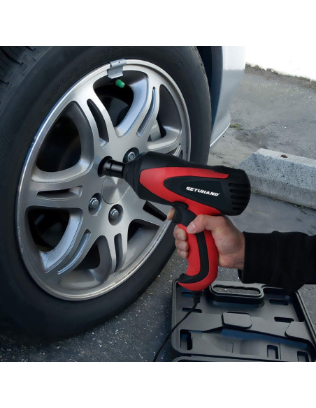 Llave de Impacto Eléctrica GETUHAND 12V 380Nm Portátil