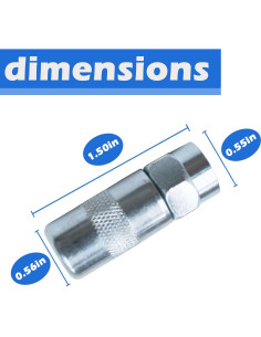 Acoplador de Grasa Gteana 49-16-2649 para Pistolas Milwaukee M18/M12 2