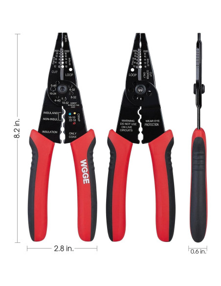 Desforrador de Cables WGGE WG-015 20,32 cm Profesional