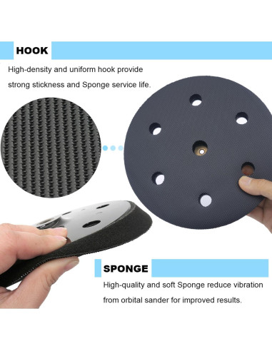 Paquete de 2 almohadillas de respaldo 22.86 cm HDongany para sierra