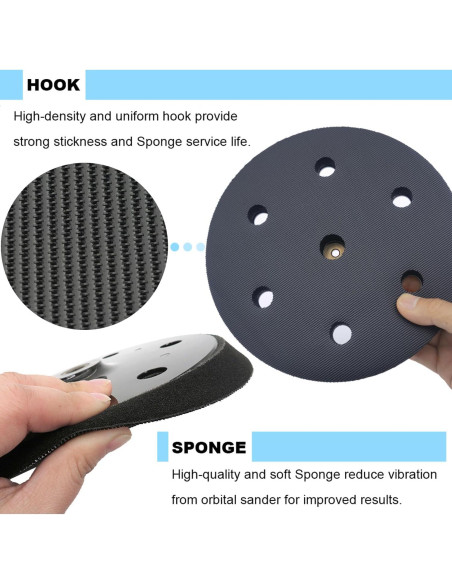 Paquete de 2 almohadillas de respaldo 22.86 cm HDongany para sierra