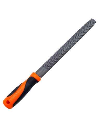 Rasp de Carpintería Edward Tools 20cm Media Redonda con Mango