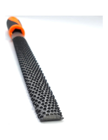 Rasp de Carpintería Edward Tools 20cm Media Redonda con Mango