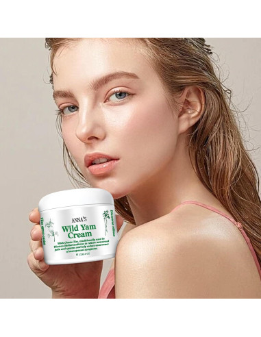 Crema Orgánica de Ñame Silvestre ANNA 150g - Alivio Menopausia