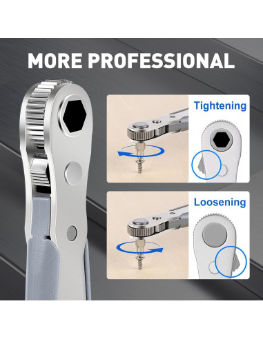 Destornillador de Ángulo Recto TUXIYA 30 en 1 Magnético