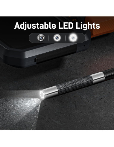 Borescopio Articulado Teslong 1.40kg con Luz LED y Pantalla 4.5"