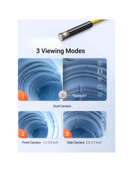 Cámara Inspección Inalámbrica DEPSTECH WF028 1080P LED 5m