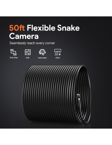 Cámara de Alcantarillado DEPSTECH DS620 15m 1080P HD IP67