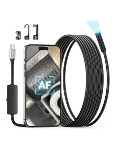 Cámara Endoscópica Teslong 2MP USB-C 5.03m con Autofoco