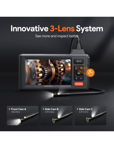 Cámara de Alcantarillado DEPSTECH DS620 15m 1080P HD IP67