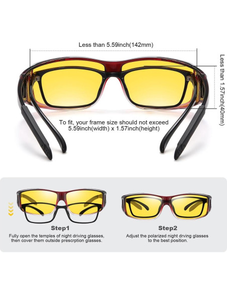 Gafas de Conducción FAGUMA con Lente Nocturna HD