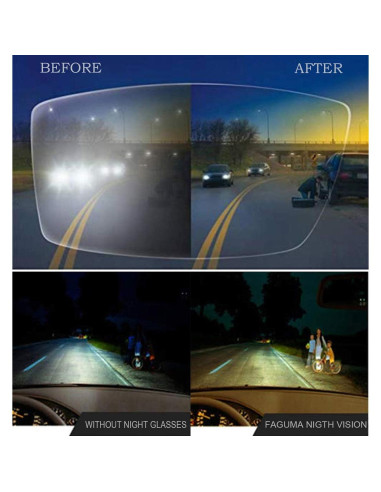 Gafas de Conducción FAGUMA con Lente Nocturna HD