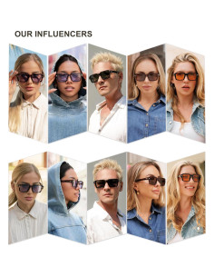 Gafas de Sol Retro Polarizadas SojoS SJ2345 Unisex 2