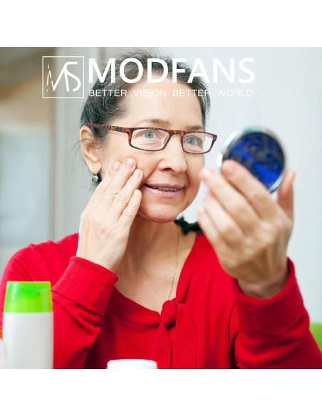 Gafas de Lectura MODFANS Amarillas +1.25 4 Pares Lentes Moda