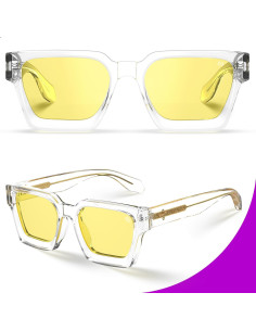 Gafas Gamer VISOONE Filtro Luz Azul Anti-Fatiga Transparente 2