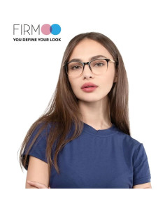Gafas Firmoo Bloqueo Luz Azul Montura Cuadrada 12g 2