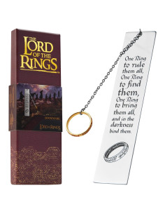 Marcador de Metal El Señor de los Anillos - Acero Inoxidable
