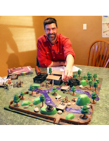 Conjunto de Terreno DCD - Mini Castillo RPG 98 Piezas