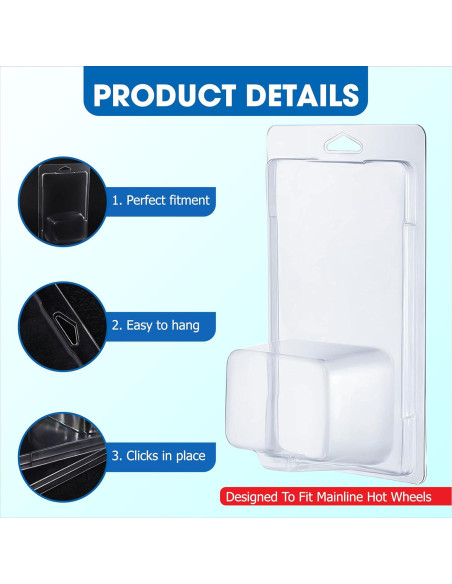 Protector Blister Case Clamshell Ellie Dang 12 Unidades