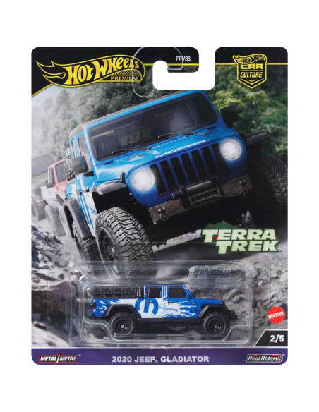 Coche de Juguete Hot Wheels Premium Jeep Gladiator 1:64 Coche de Juguete Hot Wheels Premium Jeep Gladiator 1:64