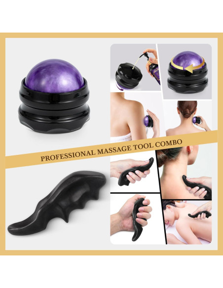 Kit de Masaje Pjordo: 3 Aceites Relajantes + Herramientas