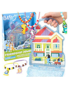 Kit Joyería de Amistad Bluey - 6 Piezas y 150 Cuentas