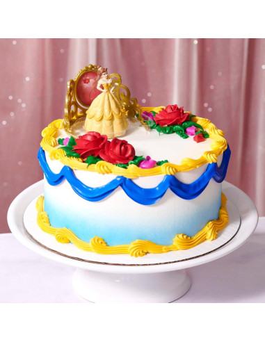 Adorno de Pastel DecoSet Princesa Disney Bella 2 Piezas