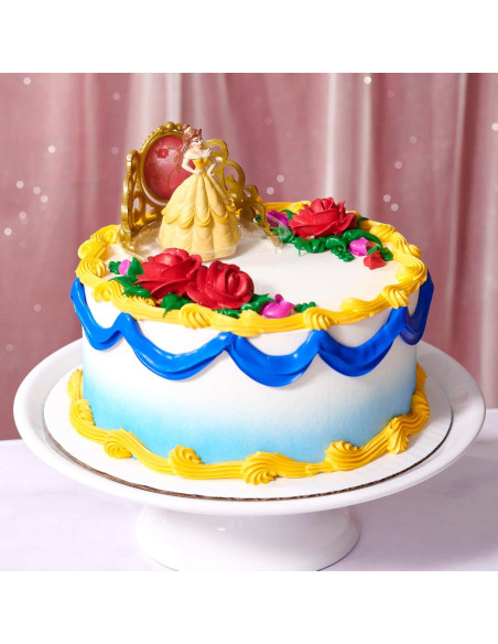 Adorno de Pastel DecoSet Princesa Disney Bella 2 Piezas