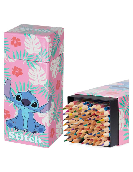 Lápices de Colores Disney 72 Piezas Kawaii para Colorear Lápices de Colores Disney 72 Piezas Kawaii para Colorear