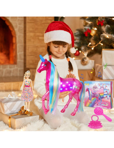 Conjunto de Muñecas Unicornio y Princesa BETTINA Grande