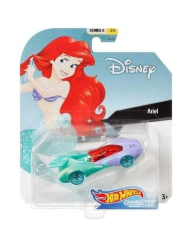 Juego de 6 coches de personajes Disney/Pixar Hot Wheels