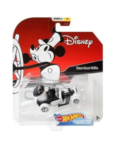 Juego de 6 coches de personajes Disney/Pixar Hot Wheels