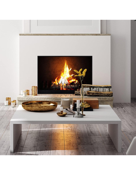 Juego de 6 Troncos de Cerámica Skyflame para Chimenea