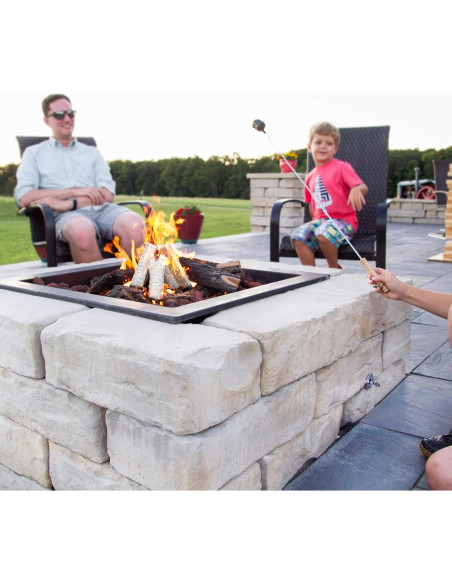 Juego de 6 Troncos de Cerámica Skyflame para Chimenea