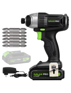 Destornillador de Impacto Inalámbrico GALAX PRO 20V 1.3Ah