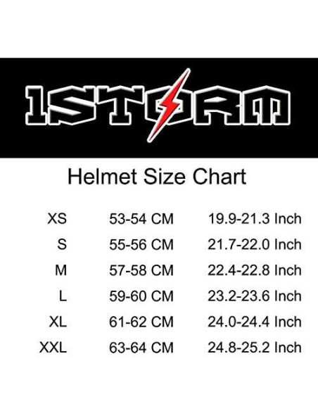 Casco de Motocicleta 1Storm HKY602 Pequeño Calavera de Cadena
