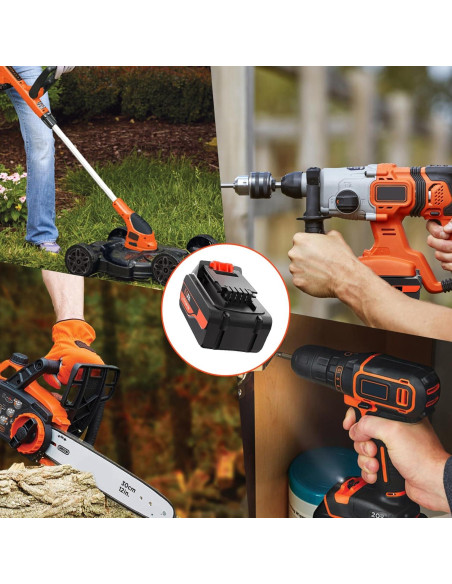 Batería de Litio 20V 6000mAh TenHutt para Black & Decker