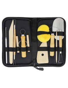 Juego de Herramientas de Cerámica U.S. Art Supply 12 Piezas