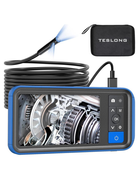 Cámara Endoscópica HD Teslong 3.05m Doble Lente Impermeable