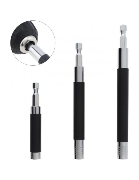 Juego de 3 Portapuntas Magnéticos ChgImposs 80-140mm