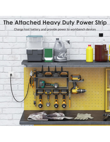 Estación de Carga para Herramientas Eléctricas CCCEI 6 Taladros