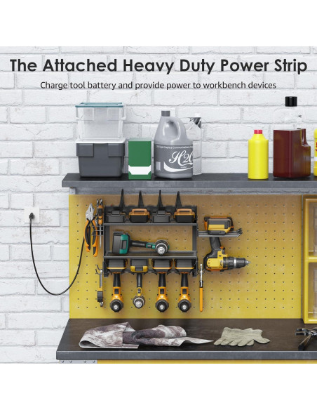 Estación de Carga para Herramientas Eléctricas CCCEI 6 Taladros