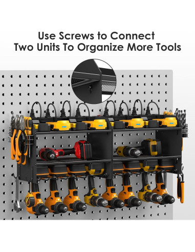 Estación de Carga para Herramientas Eléctricas CCCEI 6 Taladros